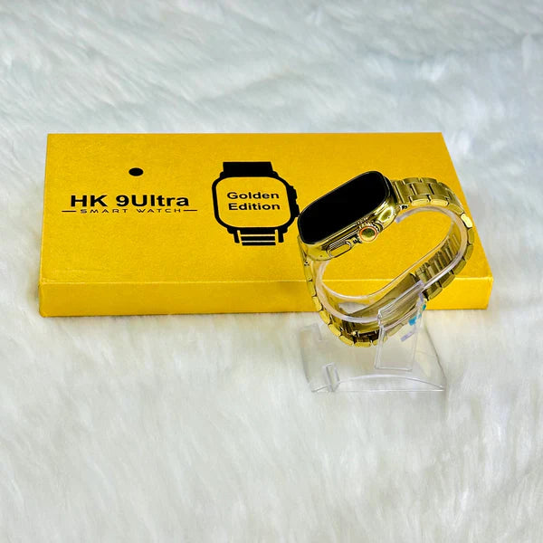 HK9 Ultra Gold Smartwatch Gold Edition-Series 9